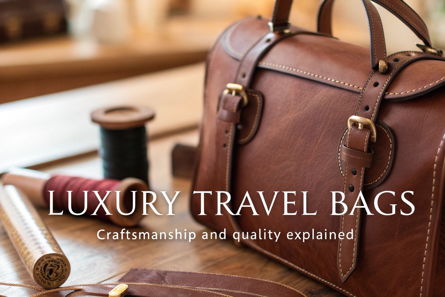 Luxury Travel Bags: Craftsmanship And Quality Explained