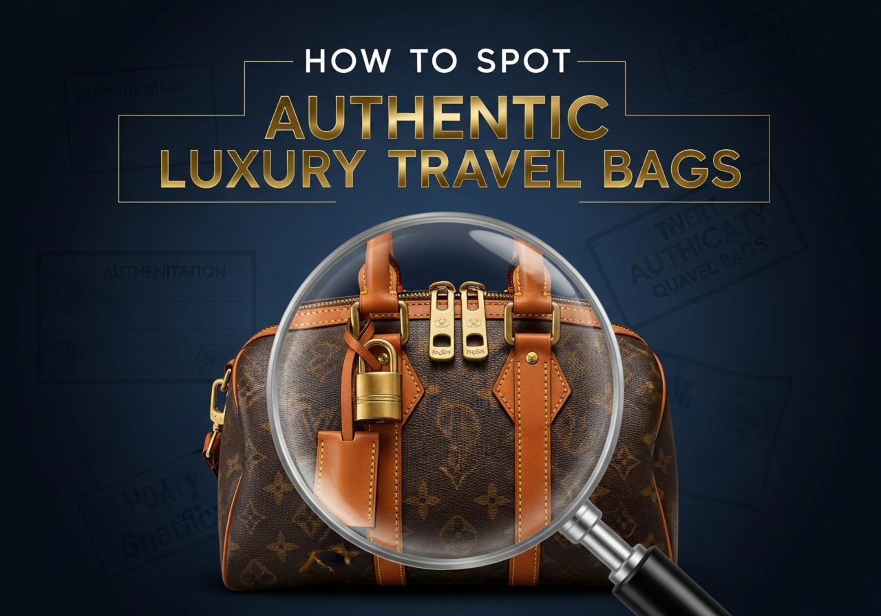 How To Spot Authentic Luxury Travel Bags