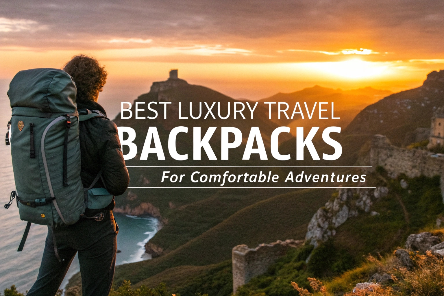 Best Luxury Travel Backpacks For Comfortable Adventures