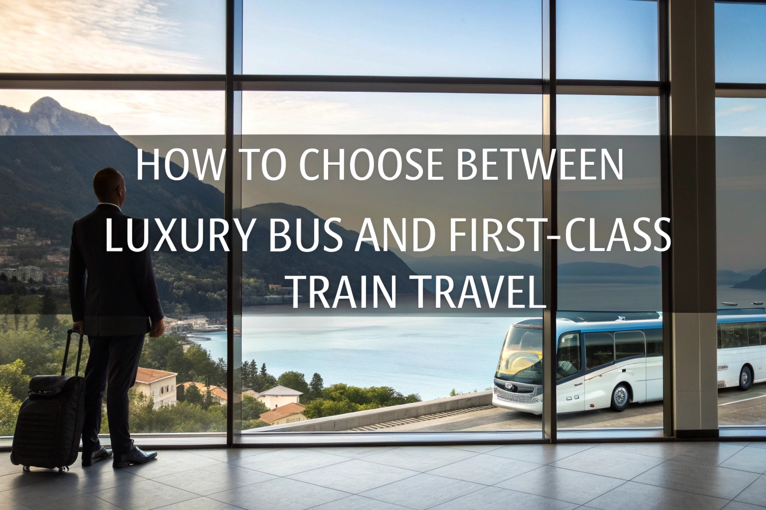 How To Choose Between Luxury Bus And First-Class Train Travel