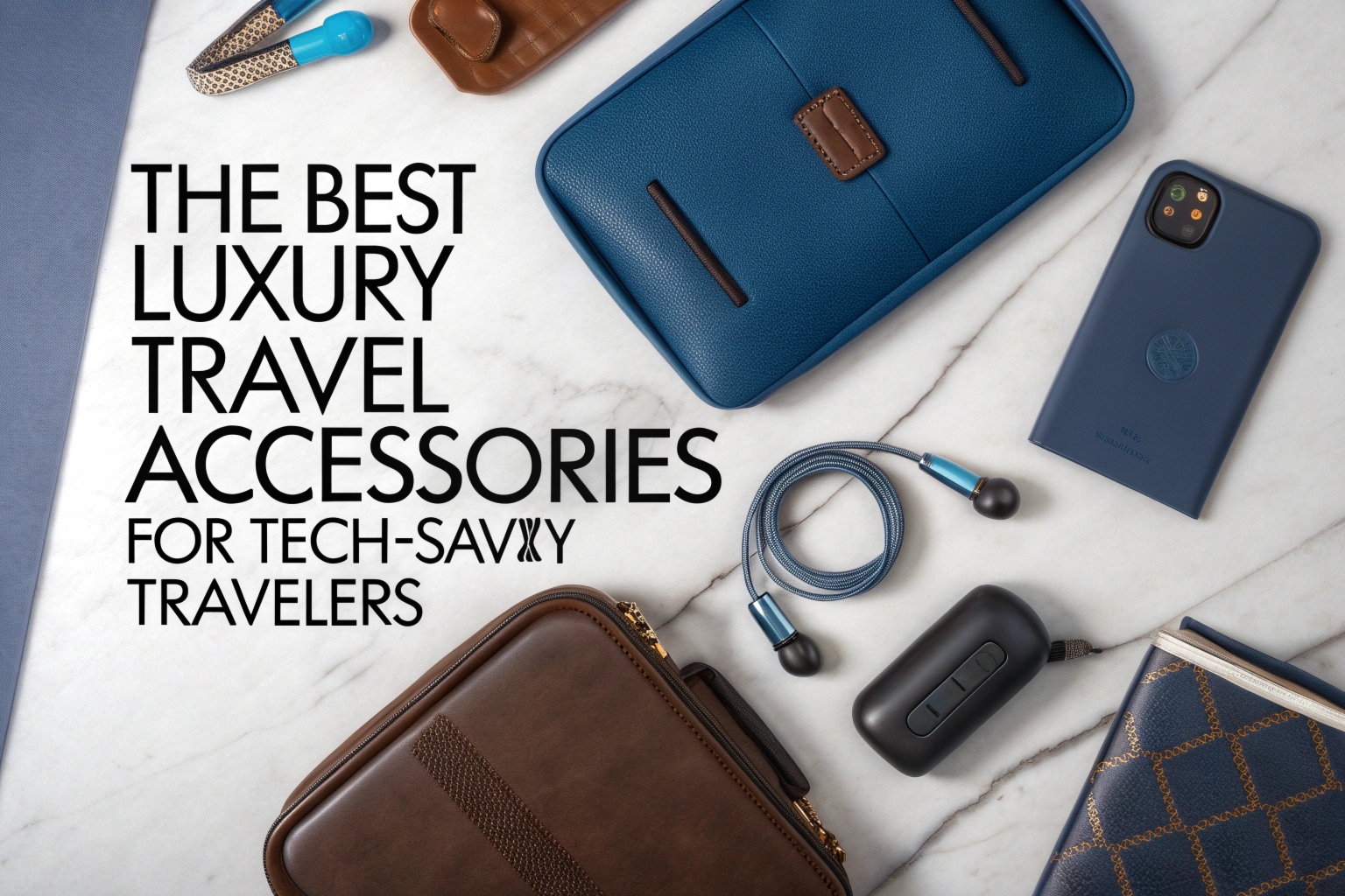 The Best Luxury Travel Accessories For Tech-Savvy Travelers