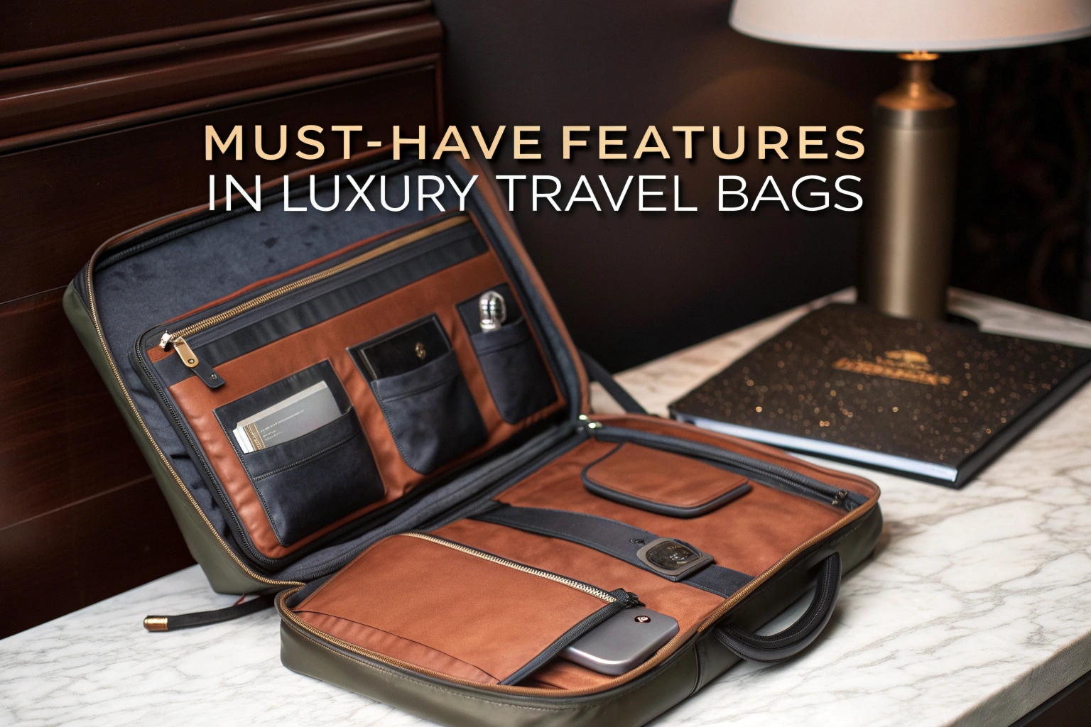 Must-Have Features In Luxury Travel Bags