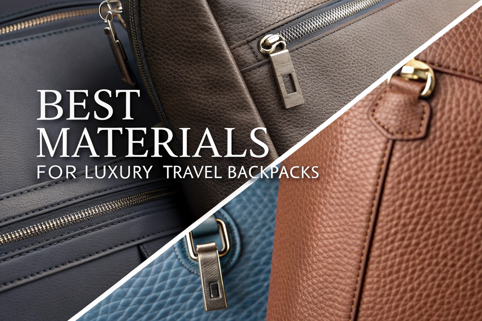 Best Materials For Luxury Travel Backpacks