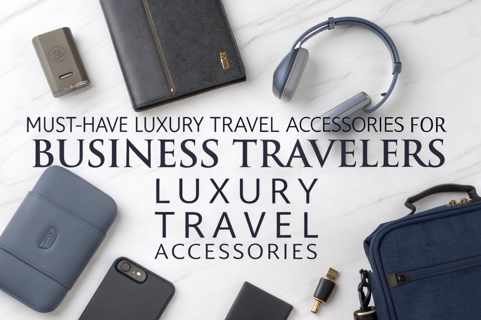 Must-Have Luxury Travel Accessories For Business Travelers