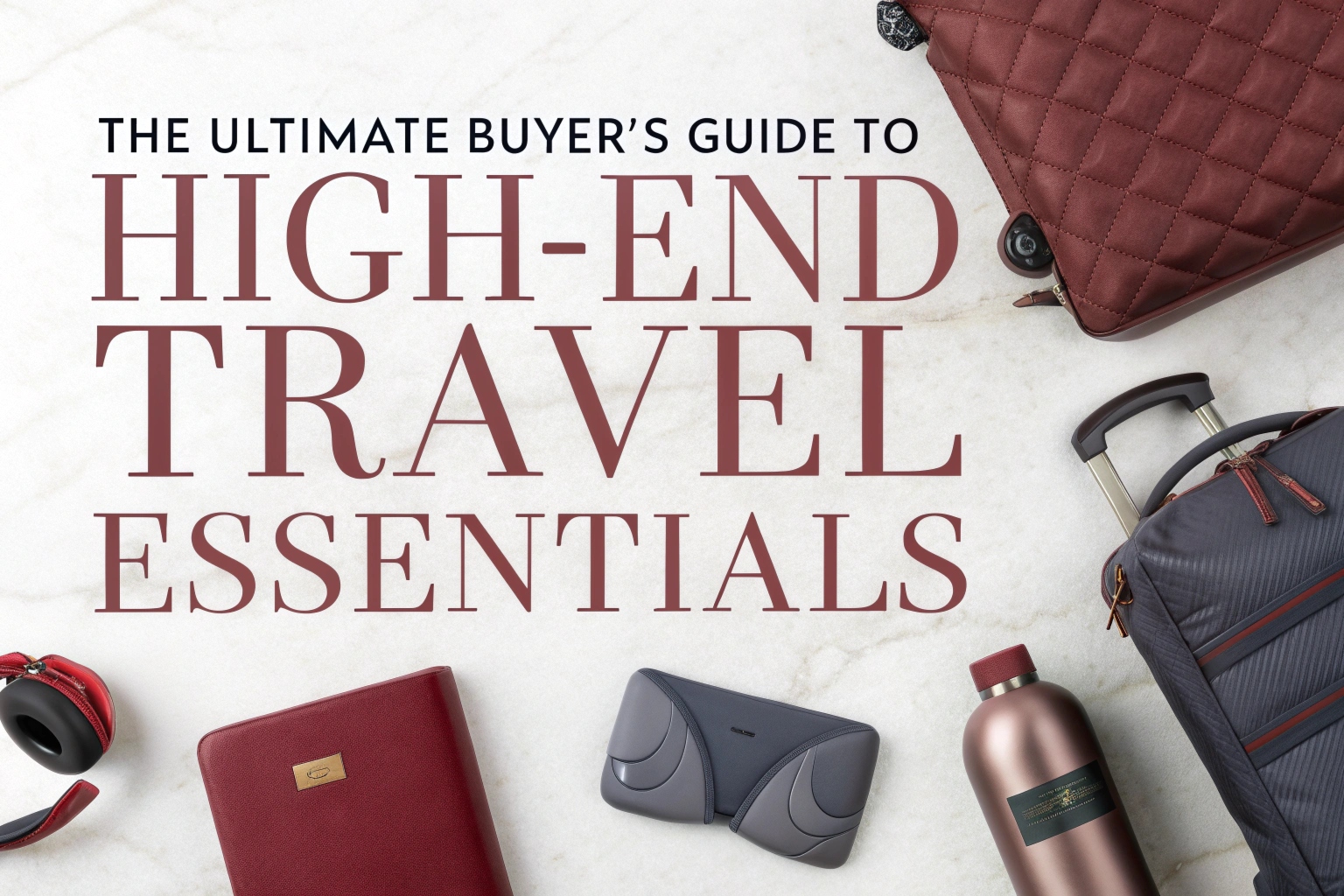 The Ultimate Buyer’s Guide To High-End Travel Essentials