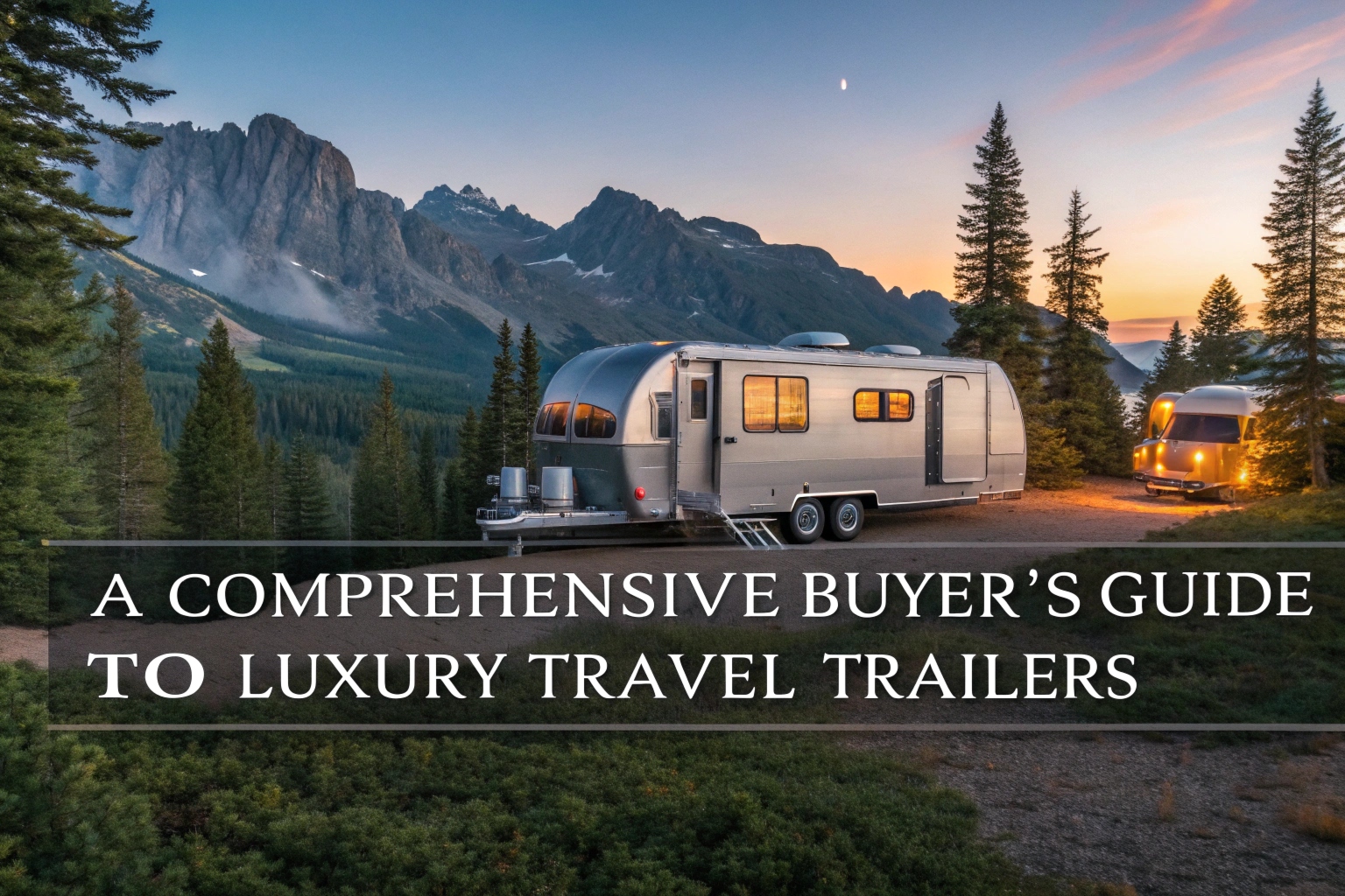 A Comprehensive Buyer’s Guide To Luxury Travel Trailers