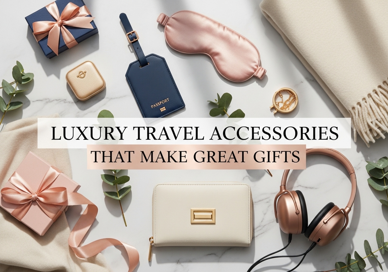 Luxury Travel Accessories That Make Great Gifts